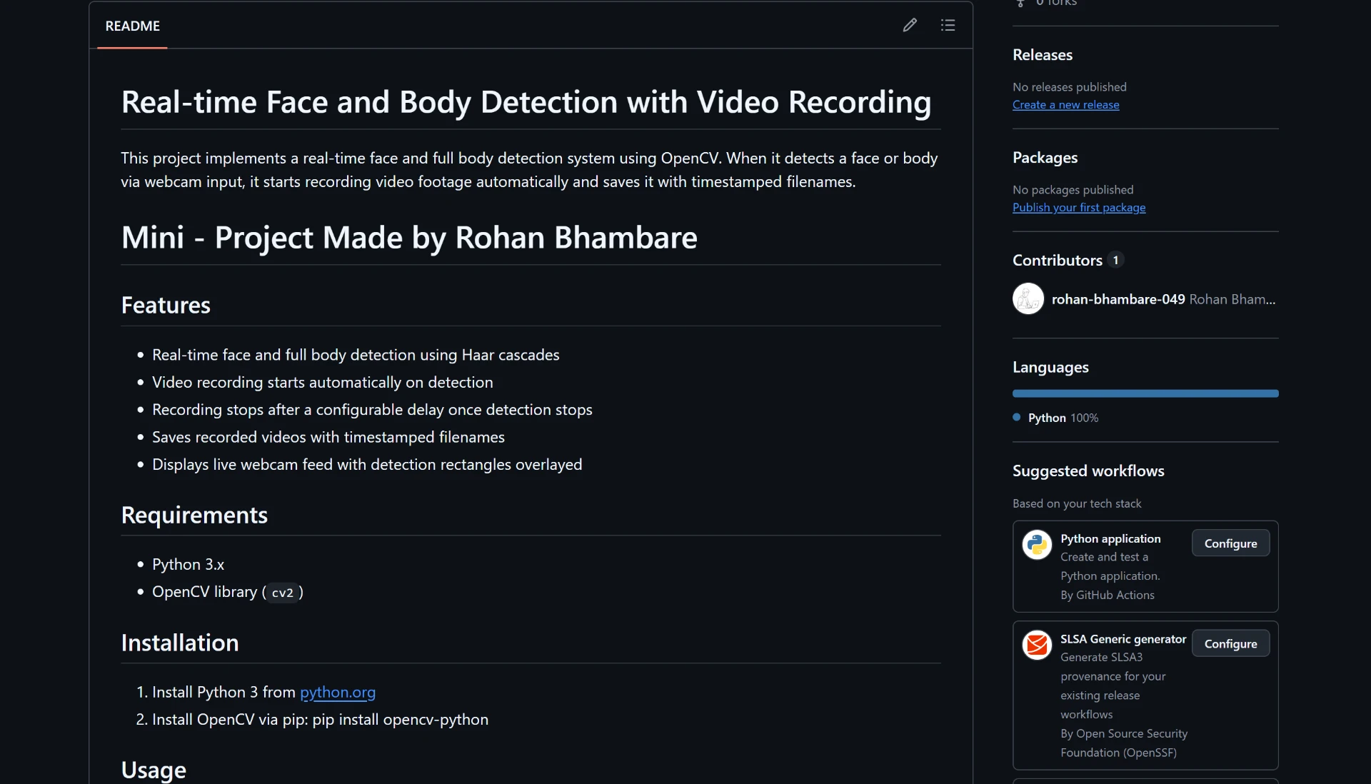 CCTV Real Time Object Detection preview